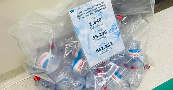 Hospital de Gaia vai eliminar consumo de garrafas de água de plástico