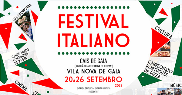 Festival Italiano volta a animar a zona ribeirinha de Gaia