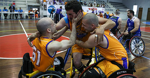 BC Gaia campeão nacional de basquetebol em cadeira de rodas