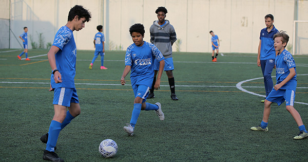 Escola Municipal de Futebol de Gaia continua a crescer