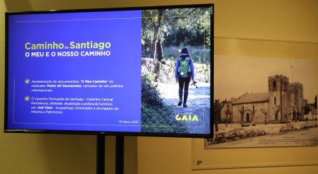«O Caminho Português de Santiago» refletido em Gaia