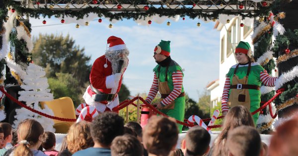 Caravana do Pai Natal vai visitar escolas do concelho
