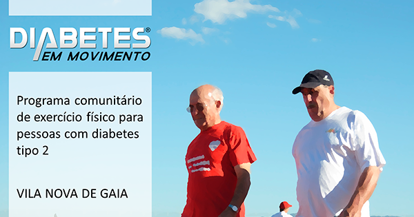 Diabetes em Movimento® arranca em Gaia em outubro