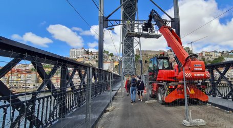 Ponte Luís I requalificada reabre a 14 de abril